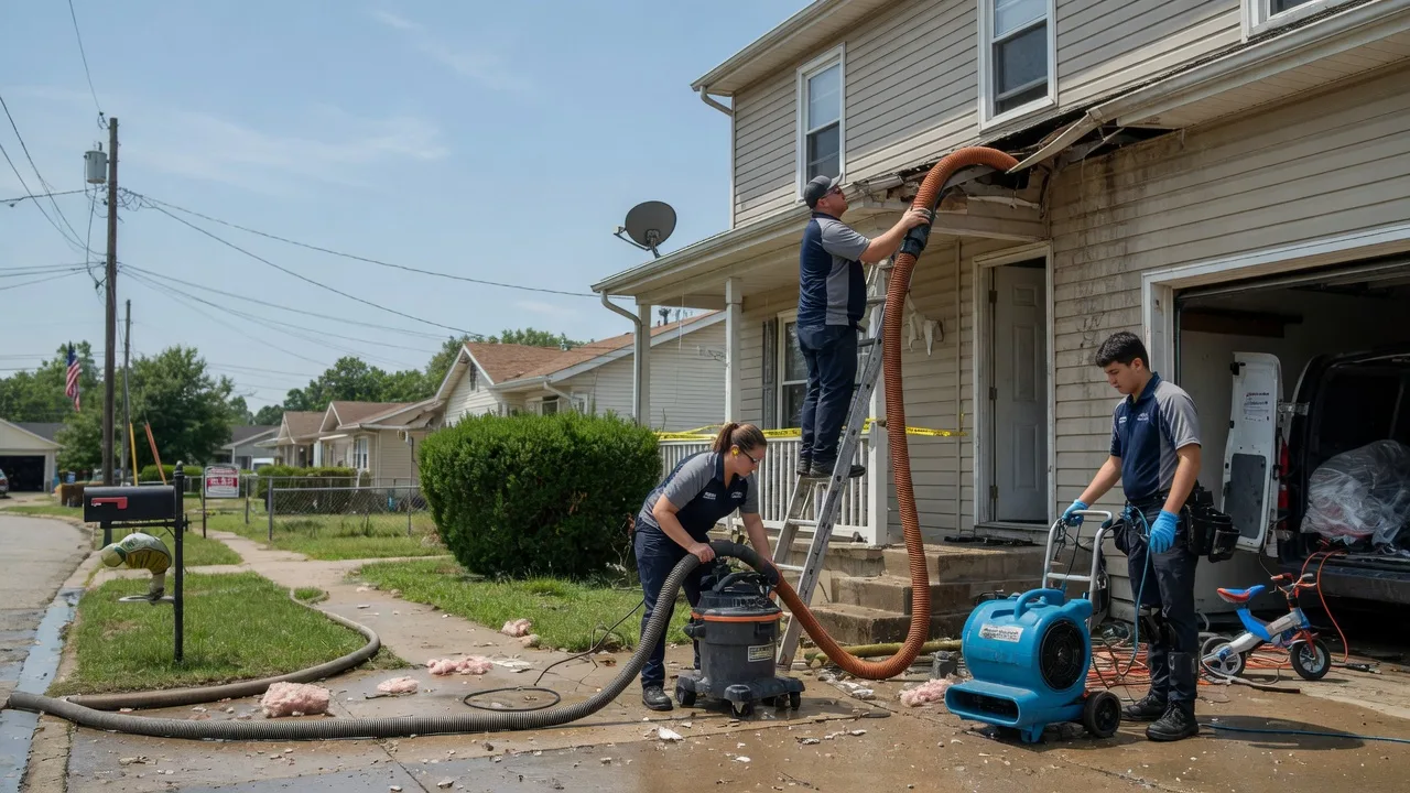 Water Damage Restoration in Golden City, MO near me
